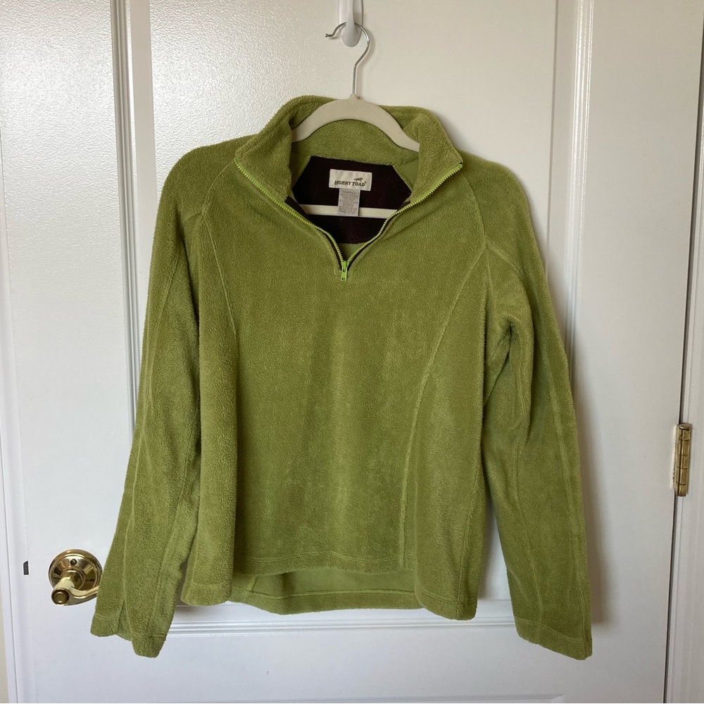Horny Toad Green fleece